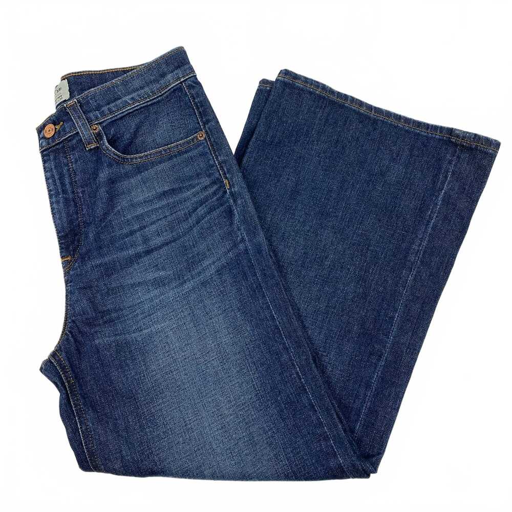 J. Crew Dark Wash Rayner Wide Leg Jeans | Women’s 26 Regular